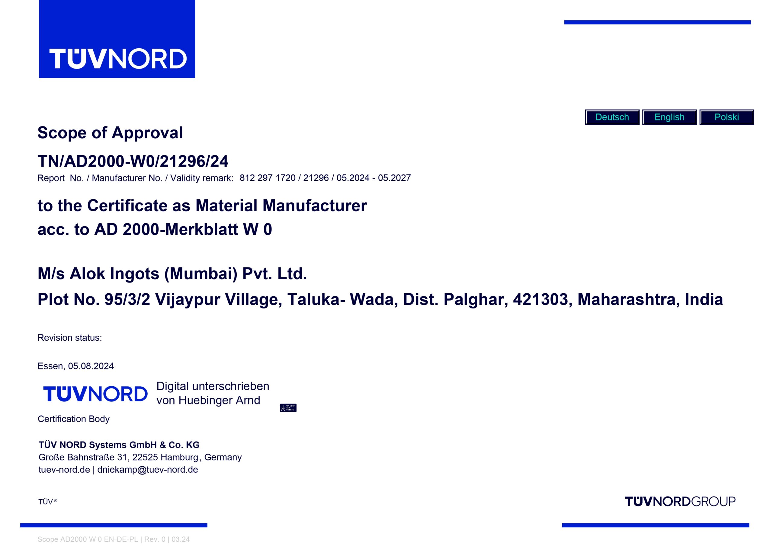 Scope of Approval PED AD2000 W0 Valid May 2027_page-0001